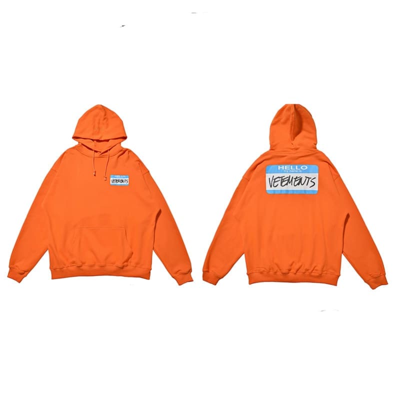 Red Patch Vtm Hooded Sweater