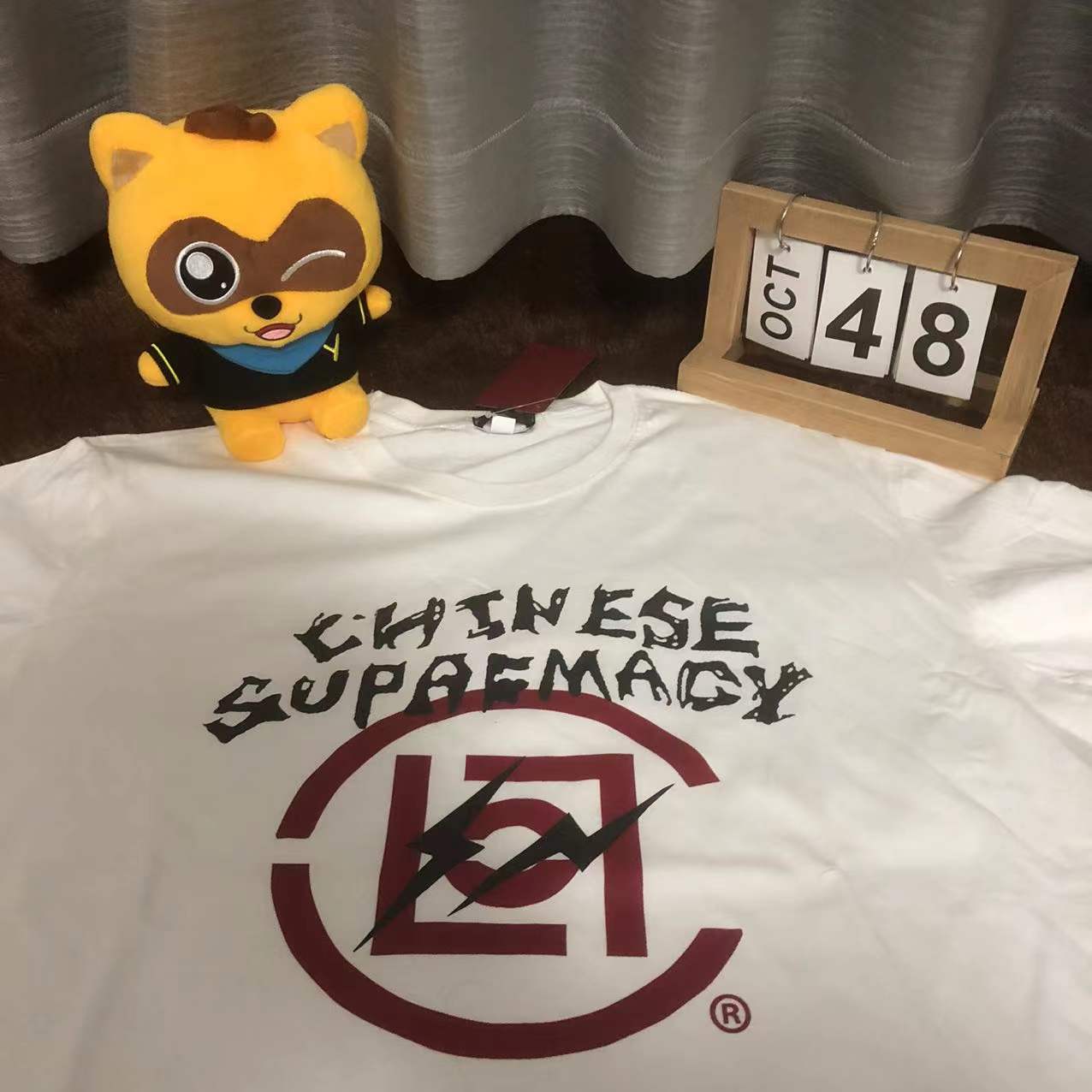 Clot Fujiwaro Lightning Print T-Shirt (22Ss)