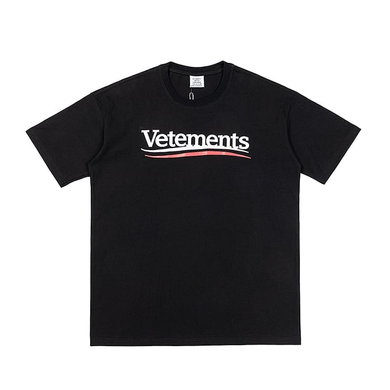 Vetements Letter Print Oversized Tee 2
