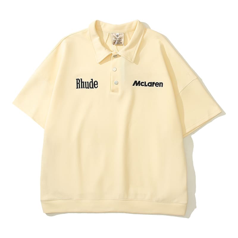 Rhude Derek Joint Name Polo Shirt