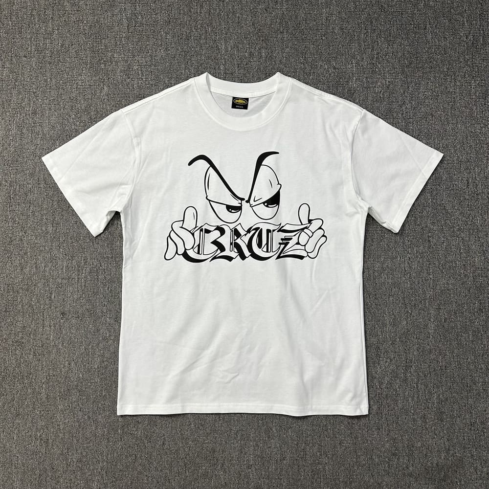 Corteiz Devil Island Big Eye Letter T-Shirt