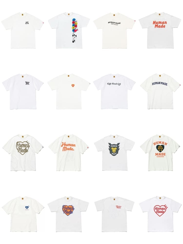 Human Made Love Letter Short Sleeve Tee