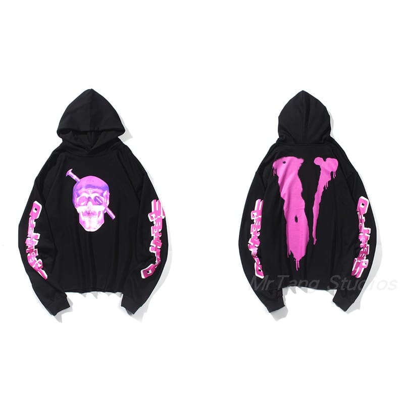 VLONE FOG x Palm FRIENDS Halloween Skull Hoodie