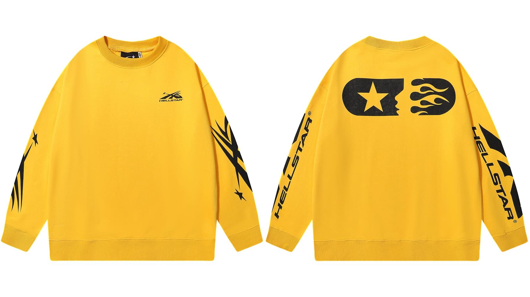 H*lst*r letter print high street hoodie