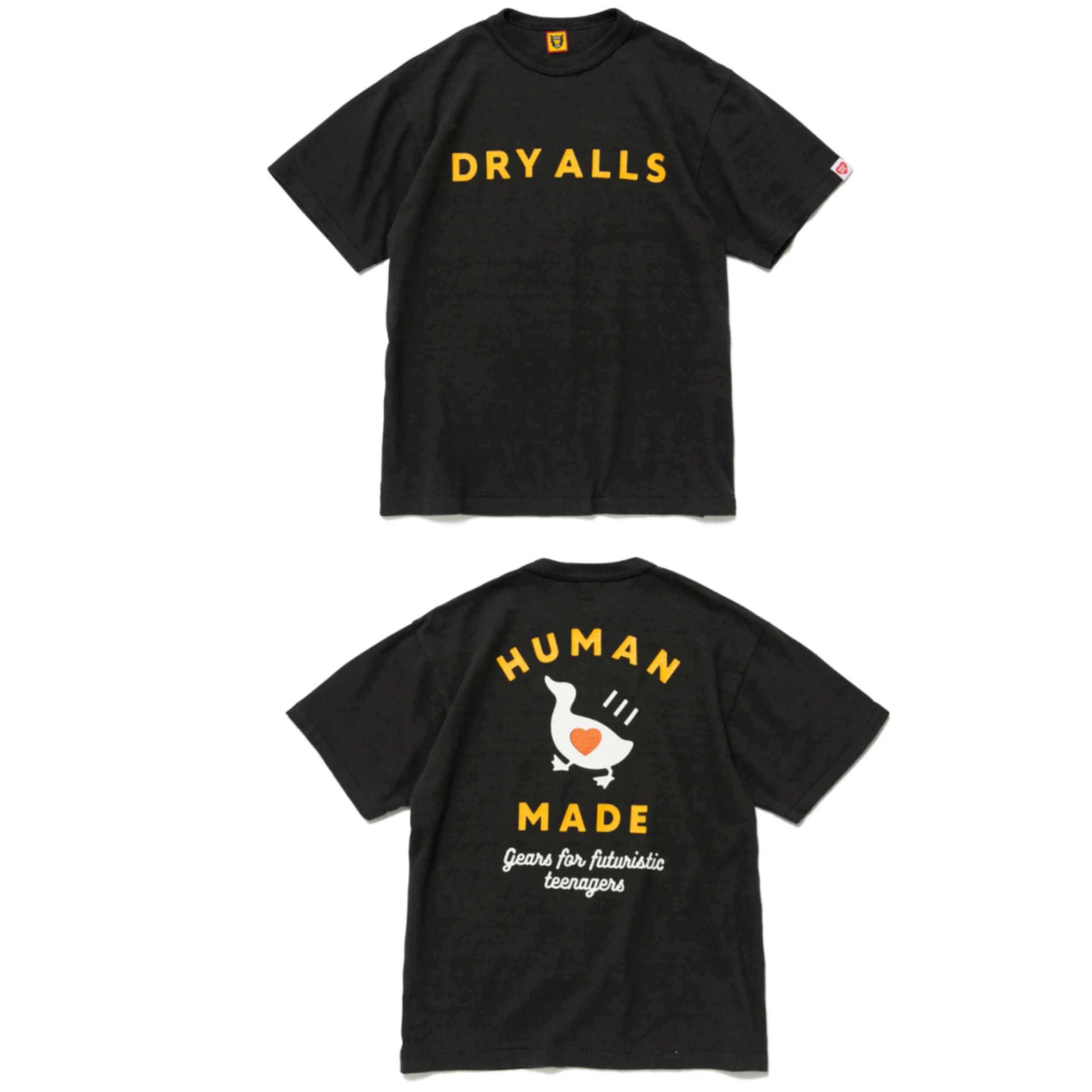 Human Made Slub Cotton Round Neck Tee