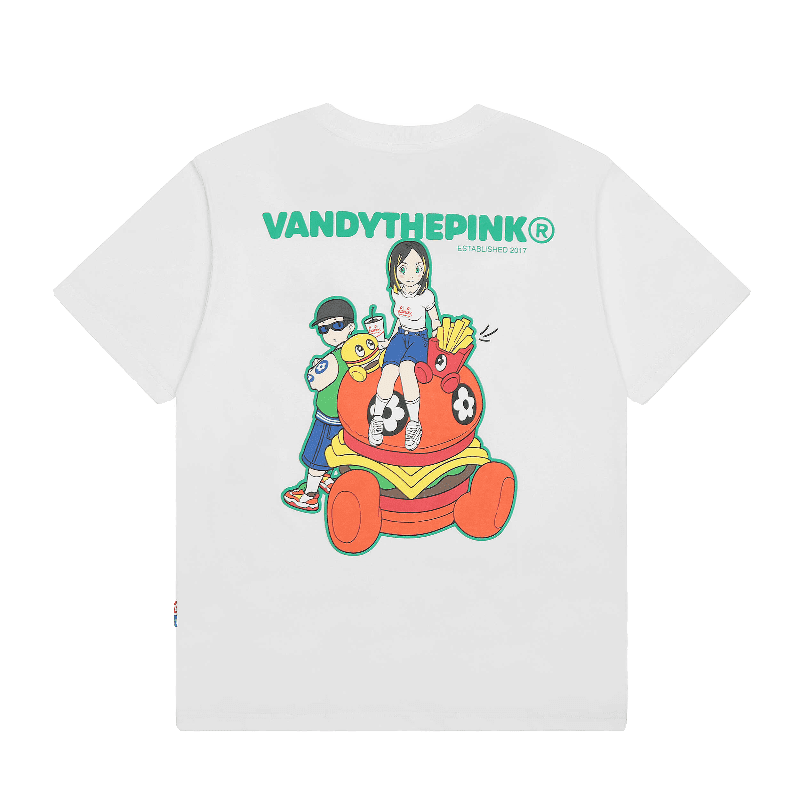 Vandythepink Fun Letter Print Tee