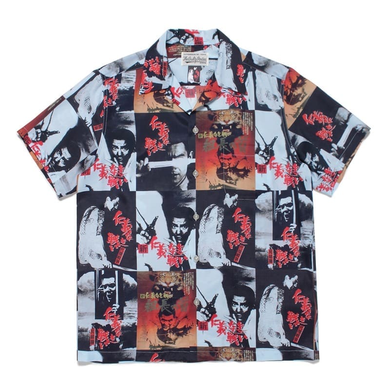 Wacko Maria Full Print Graffiti Short Sleeve Shirt