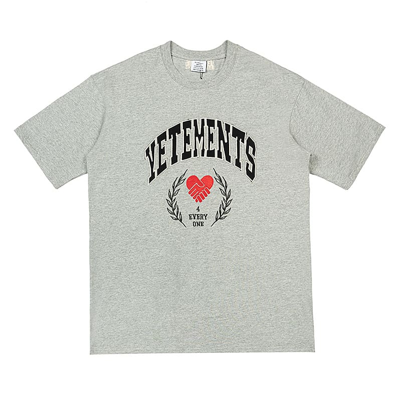 Vetements Letter Print Oversized Tee 2