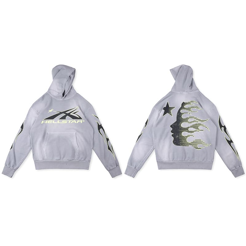 H*lst*r studios marble tie-dye hoodie