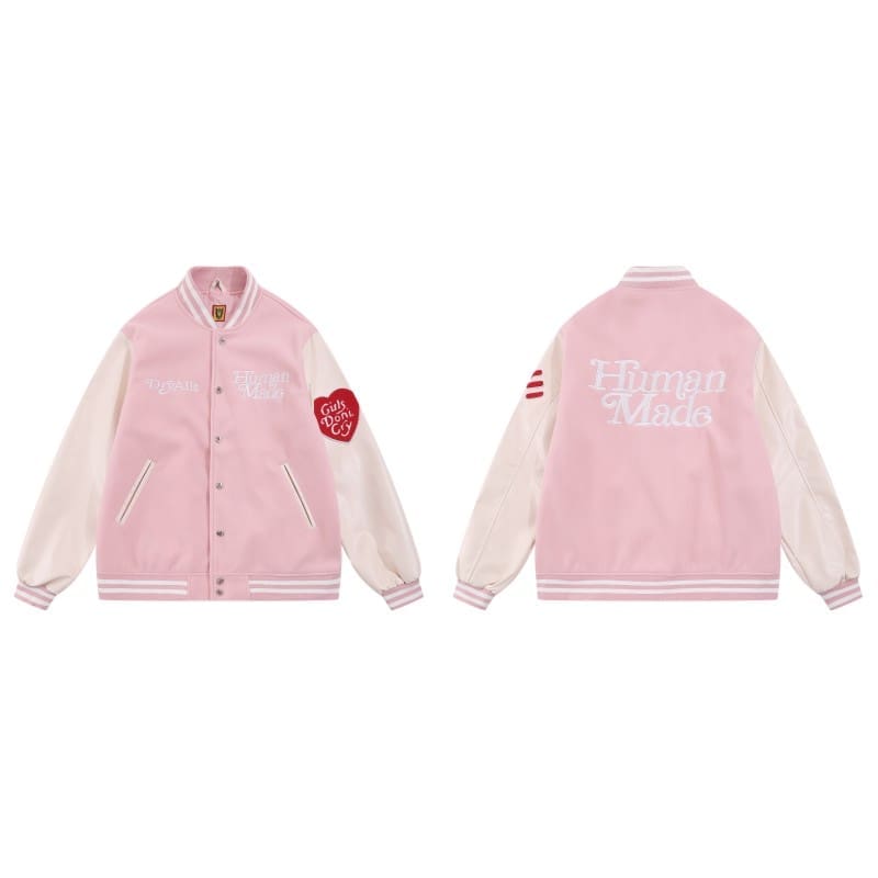 Retro Human Made Cho Baseball Jacket