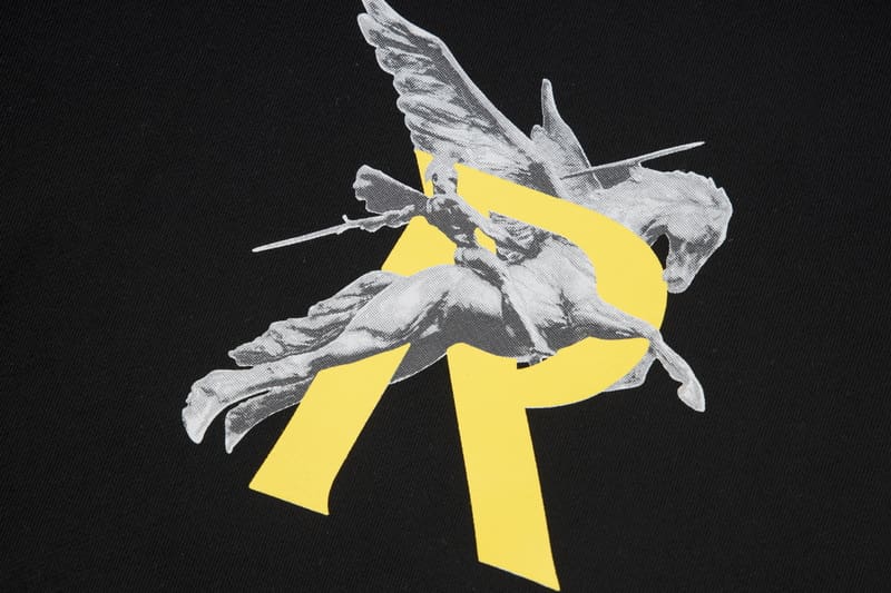 Represent Angel Letter Print Long Sleeve Hooded Sweater Casual Terry Hoodie