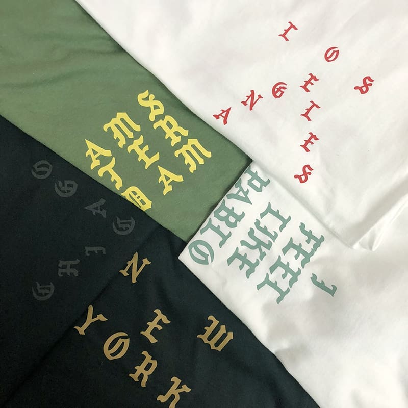 Kanye Travis Scott West Pablo Tee