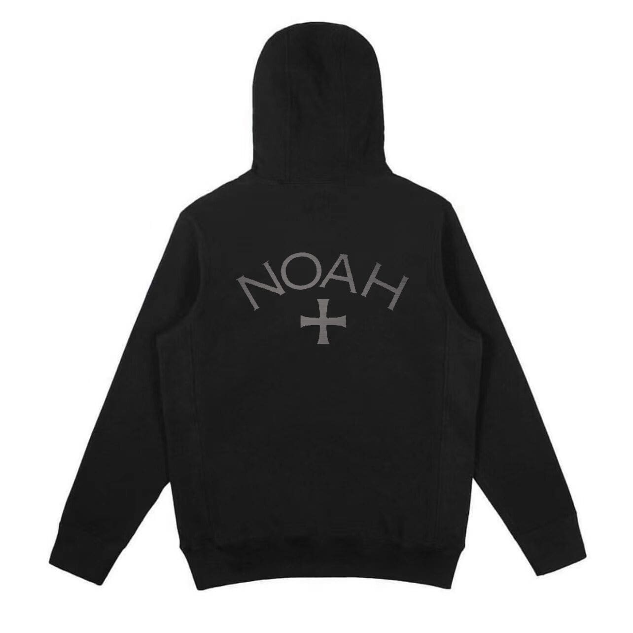 Noah Black Soul Embroidery Hoodie