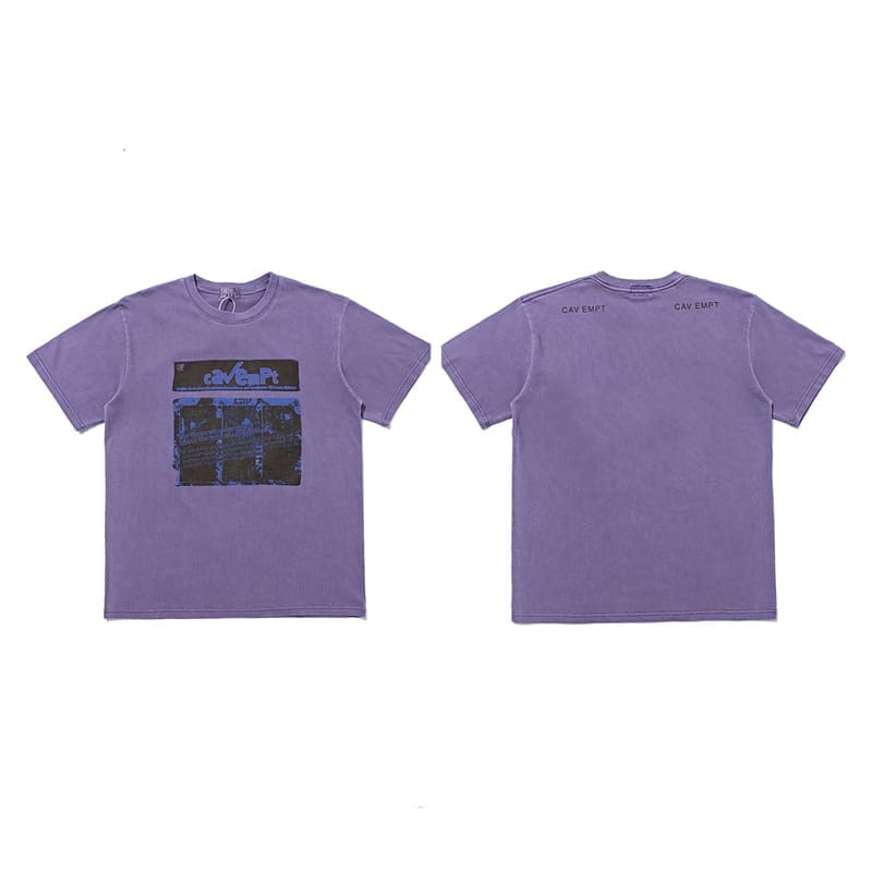 Cavempt Washed Batik Distressed Tee