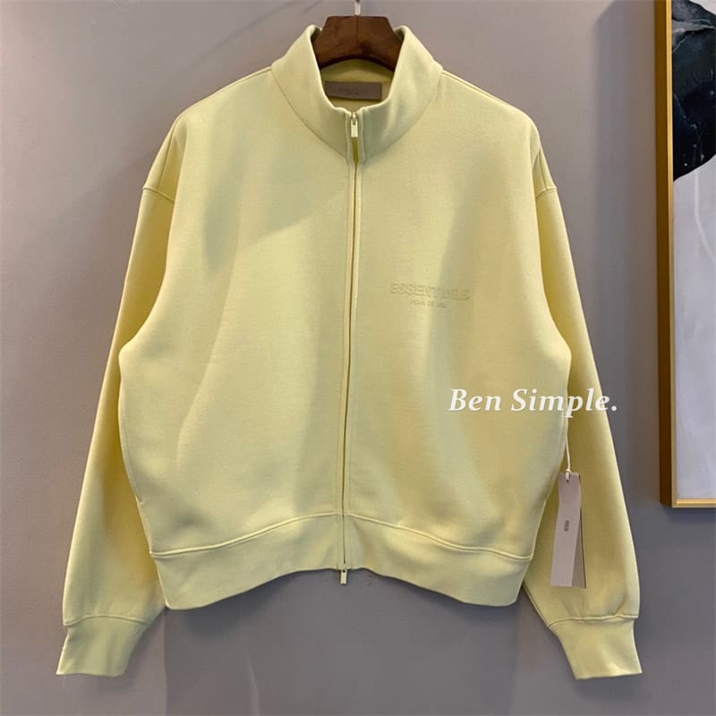 Fog Fear Of God Double Line Zipper Sweater Coat
