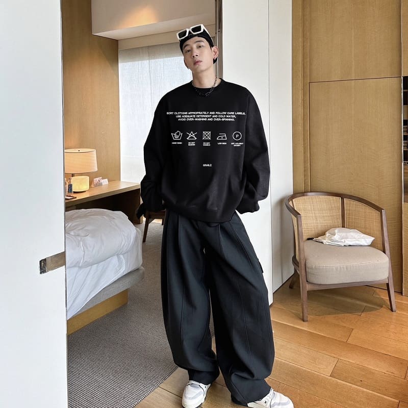 Grailz Talk Velvet Padded Sweater