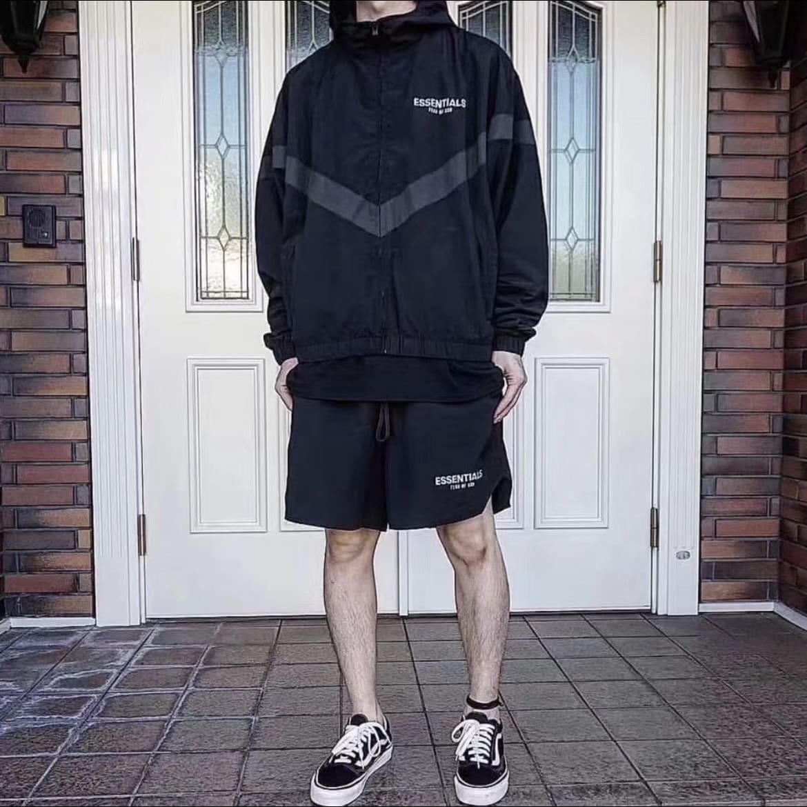 Fear Of God Double Line Essentials Shell Jacket