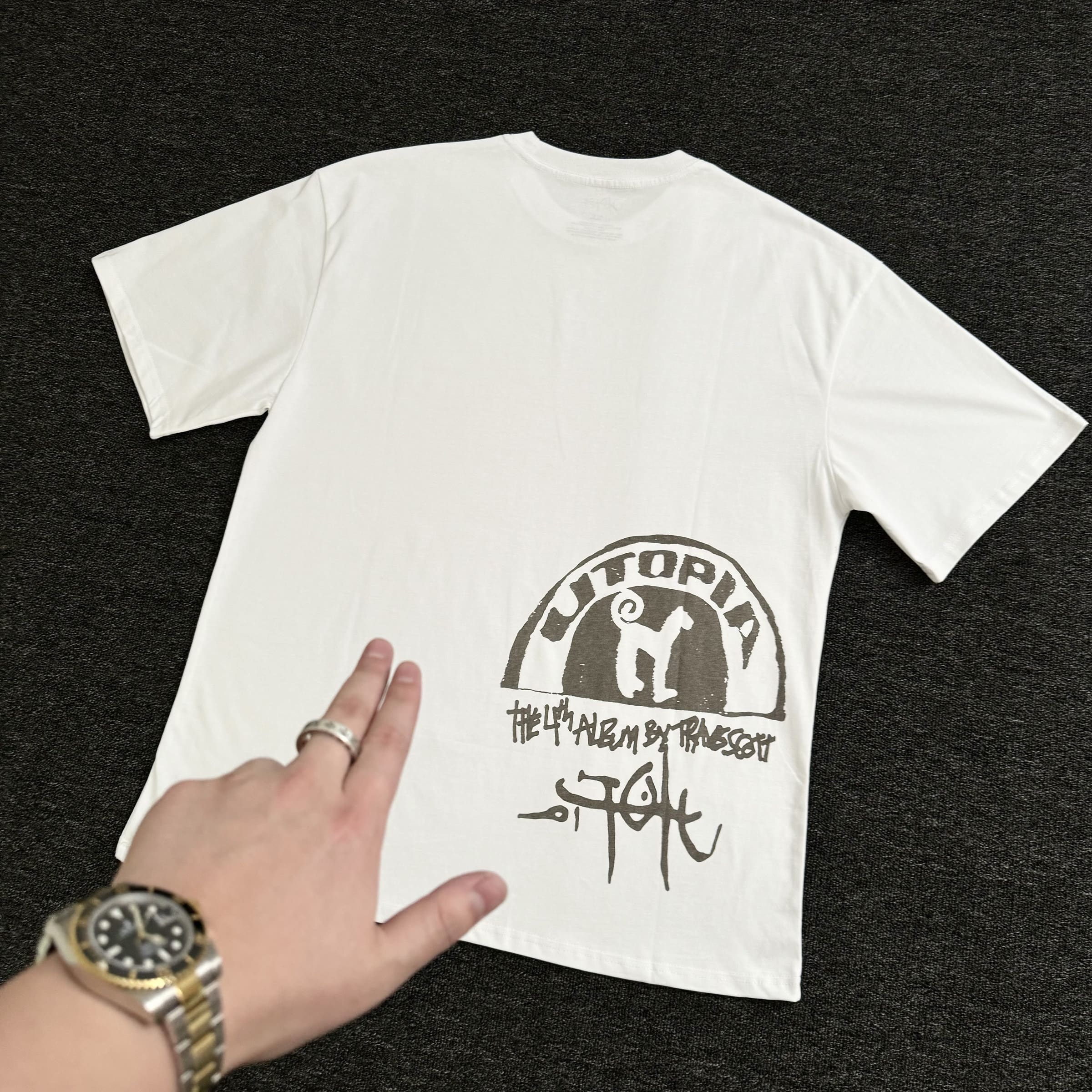 Travis Scott Kanye 24Ss Tee