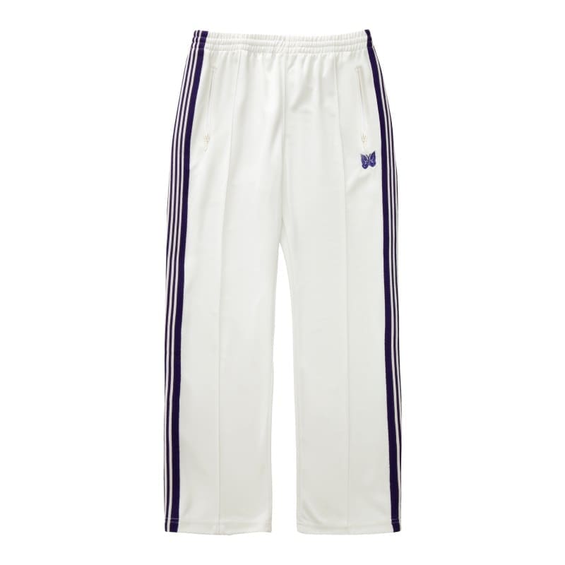 Needles Butterfly Embroidery Side Stripe Pants (Style 2)