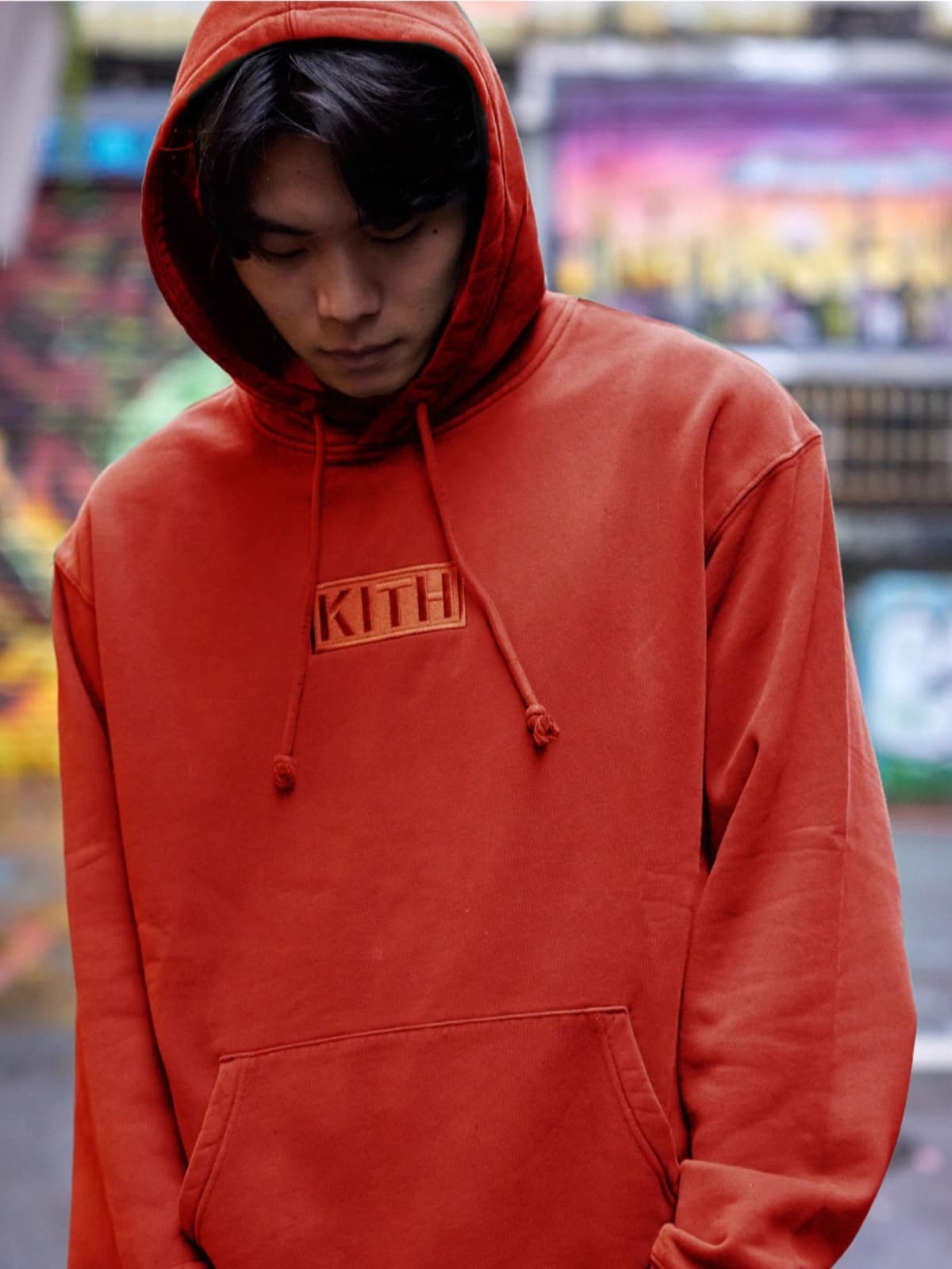 Kith Box Logo Embroidered Fleece Sweater