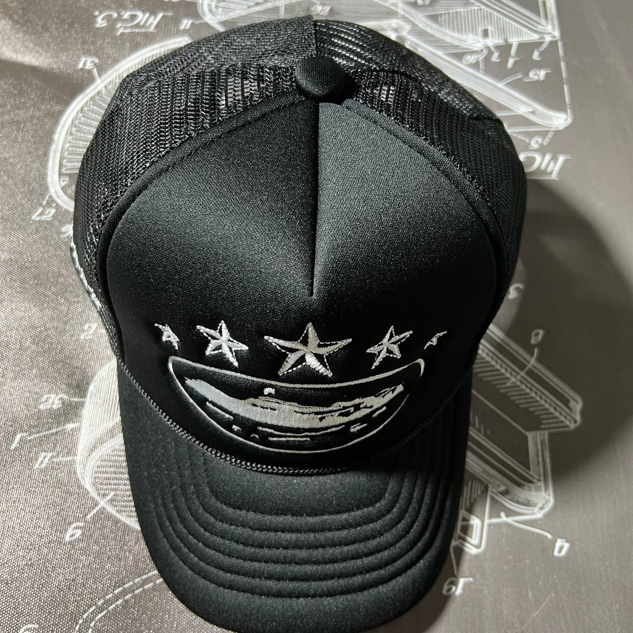 Corteiz 5 Star Trucker Hat New Season Five Star Cap