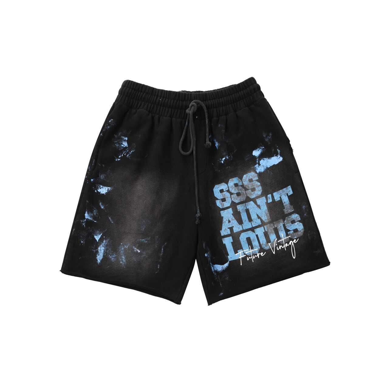 saint L**is 2024ss paint-splashing shorts