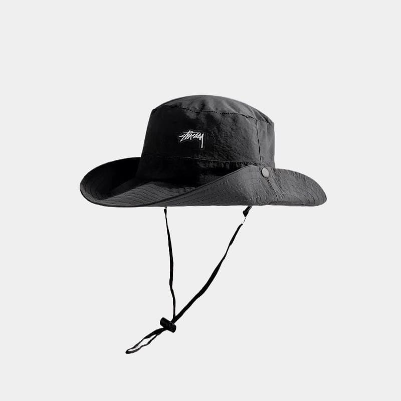 Stussy Outdoor Quick-Drying Bucket Hat Summer Sun Hat for Women