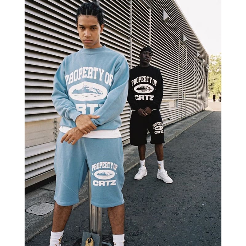 Corteiz Classic Letter Print Hip Hop Shorts