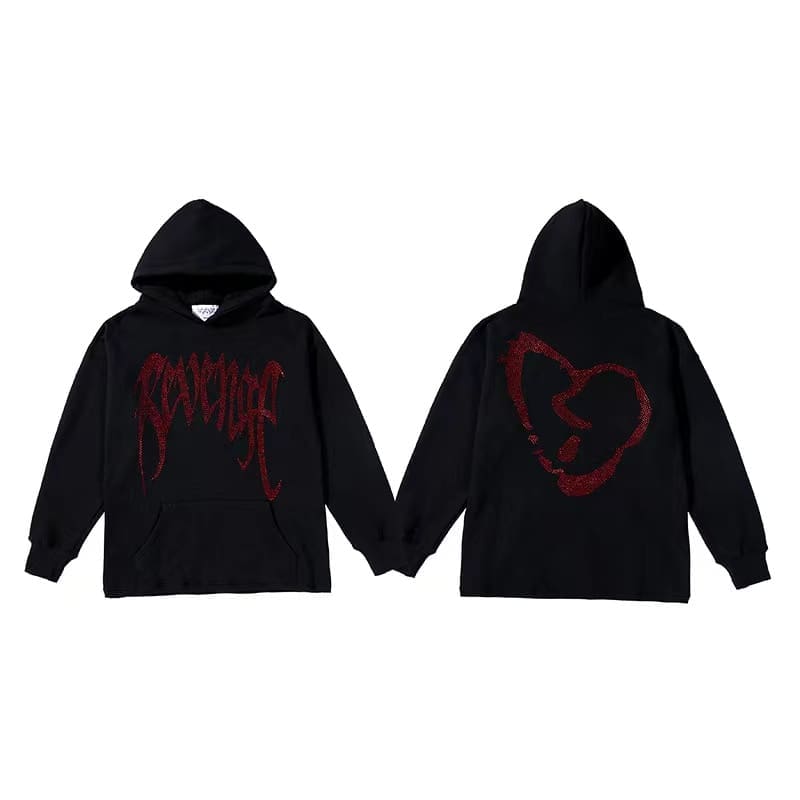 Revenge Keel Smoke Skull Hoodie