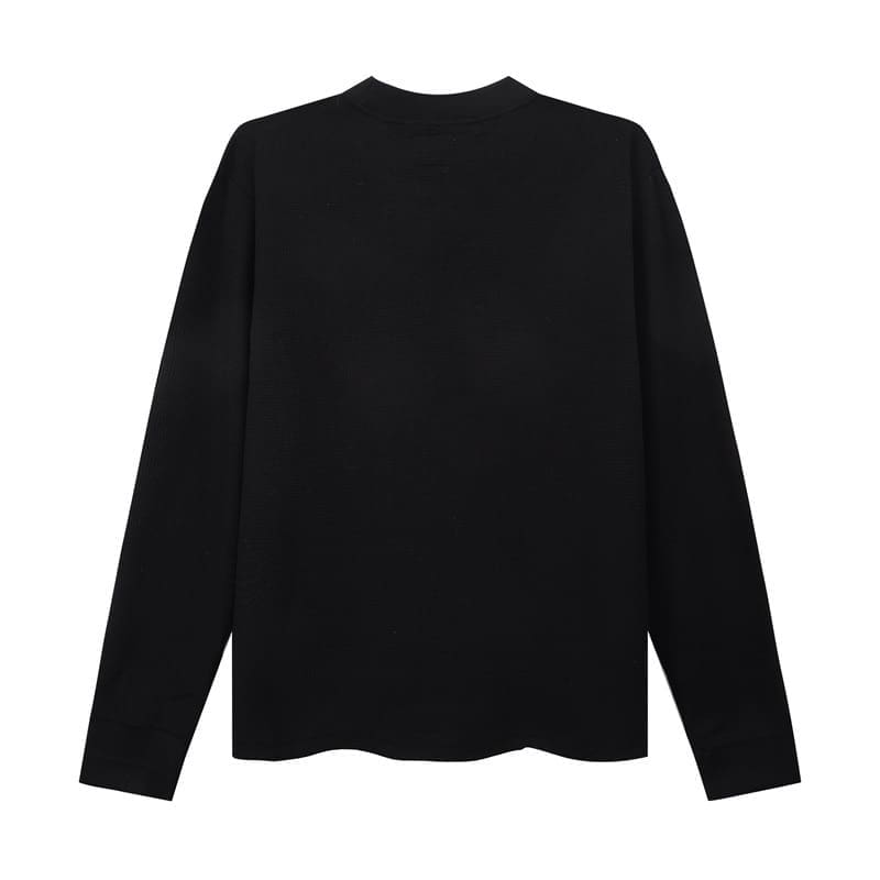 Corteiz Devil Island Waffle Long Sleeve T-Shirt for Couples