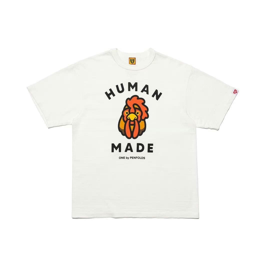 Human Made Preppy Style Letter Tee