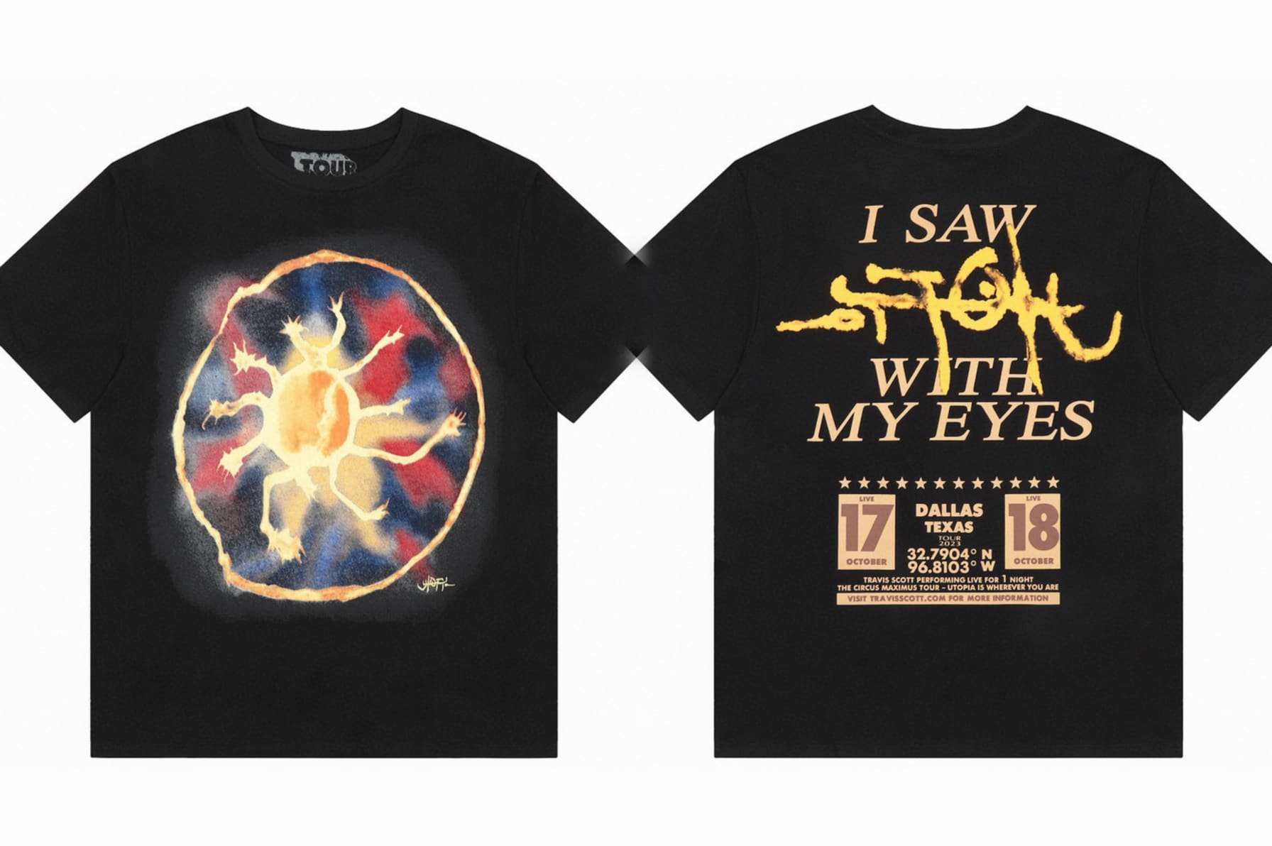 Travis Scott Cactus Jack Wink Utopia Tee