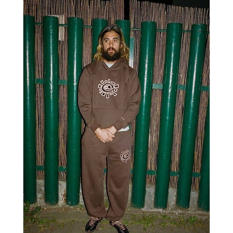 ADWYSD Sun Roll Fleece-Lined Loose Sweatpants