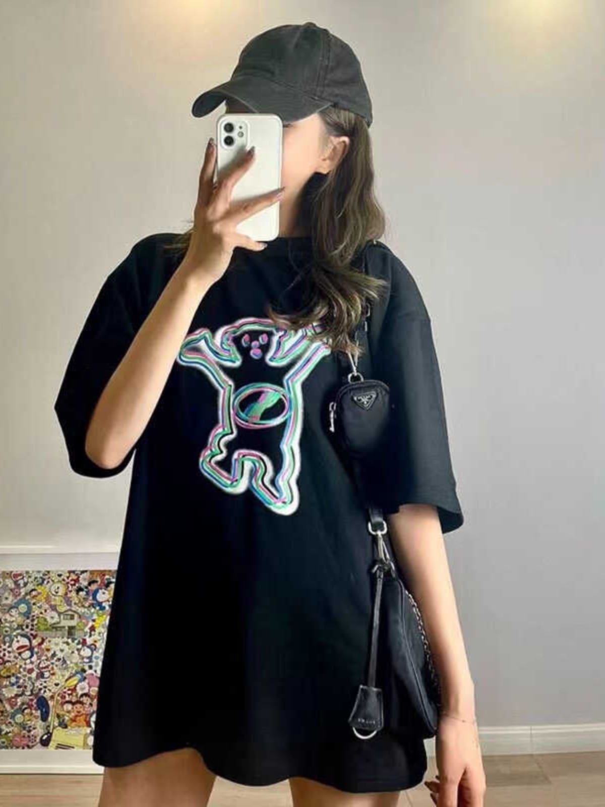 We11Done Colorful Phantom Bear T-Shirt