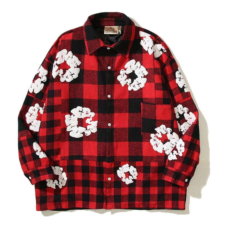 Denim Tears Readymade Embroidered Plaid Shirt