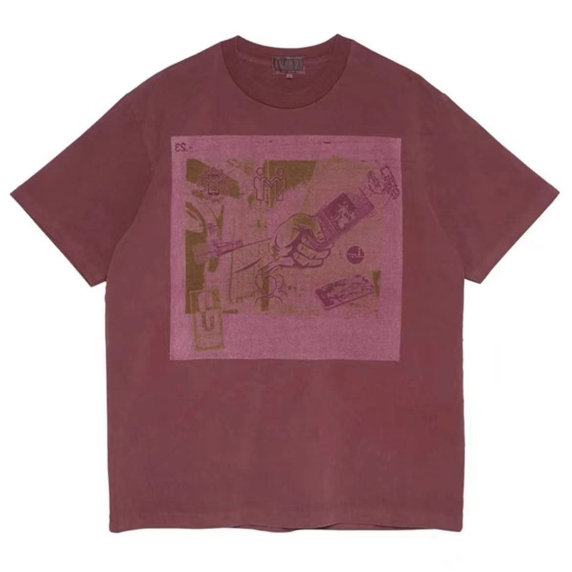 Cavempt Ce Washed Batik Distressed Tee 2