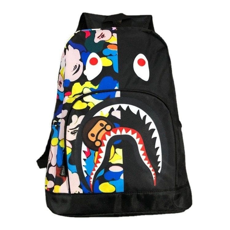 Bape Shark Schoolbag