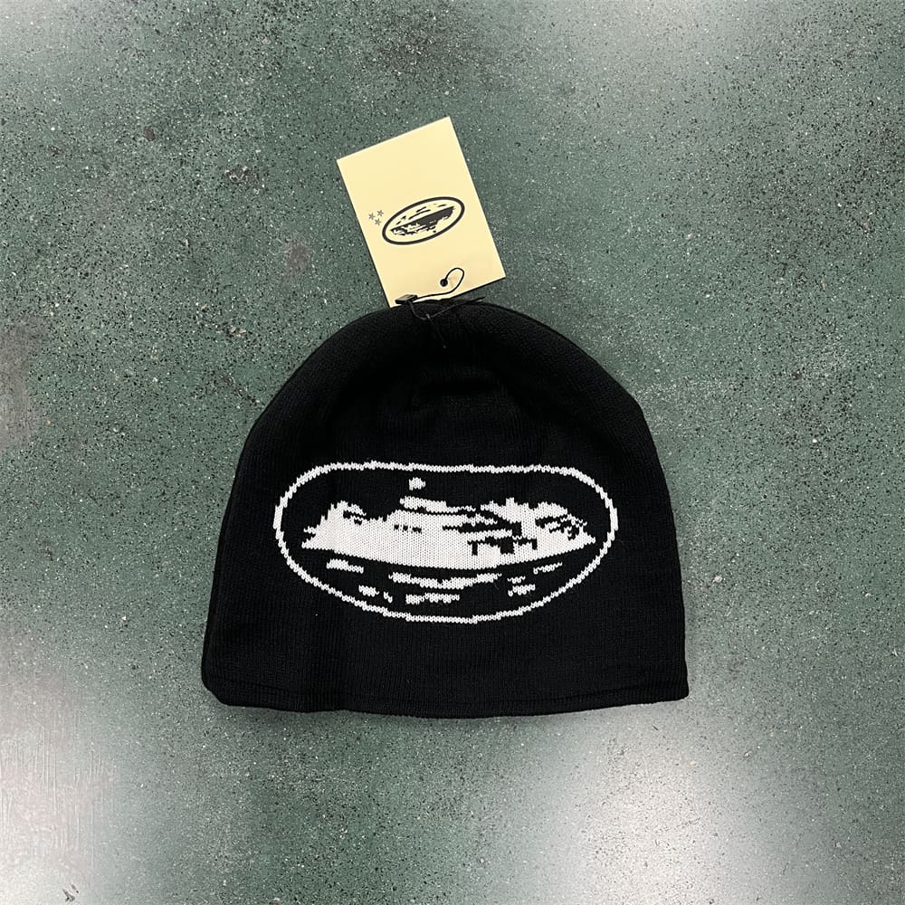 Corteiz Devil Island Demon Printed Beanie