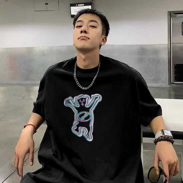 We11Done Colorful Phantom Bear T-Shirt