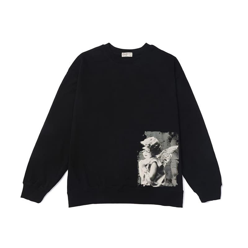 Yohji Yamamoto S’Yte Cupid Angel Print Sweater