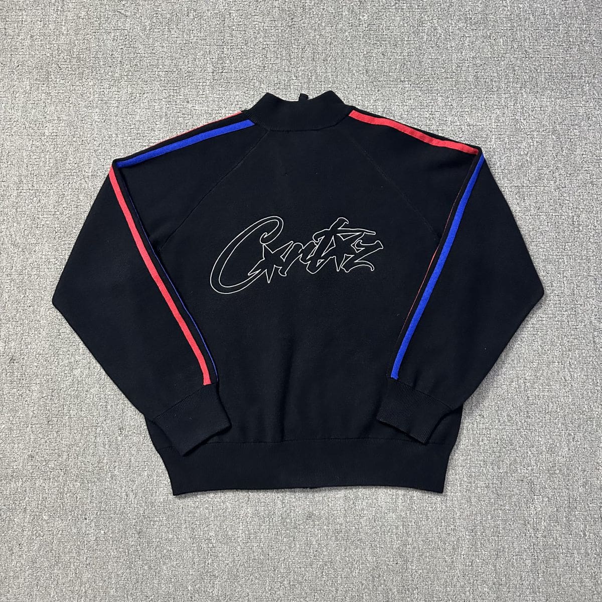 Corteiz Devil Island Alphabet Cardigan