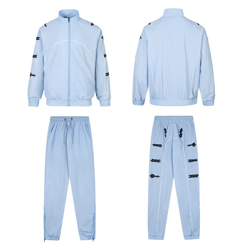 Trapstar Stand Collar Embroidered Windproof Suit
