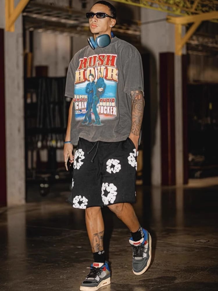 Denim Tears Foam Kapok Pirate Shorts