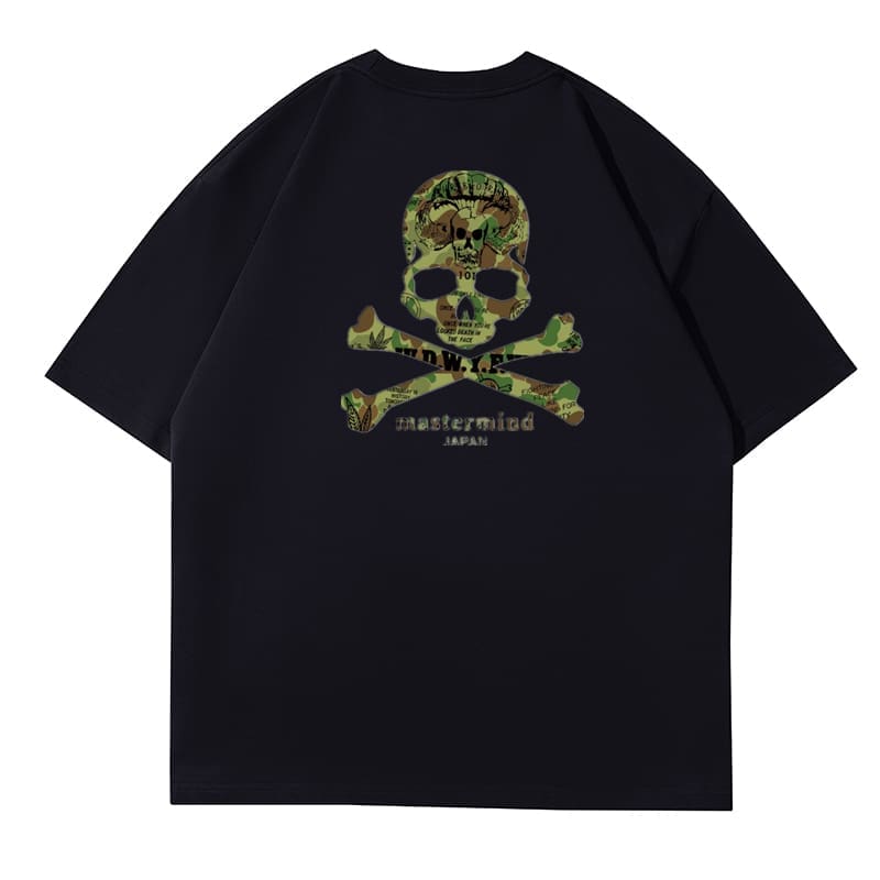 Mastermind Japan Camouflage Skull Tee