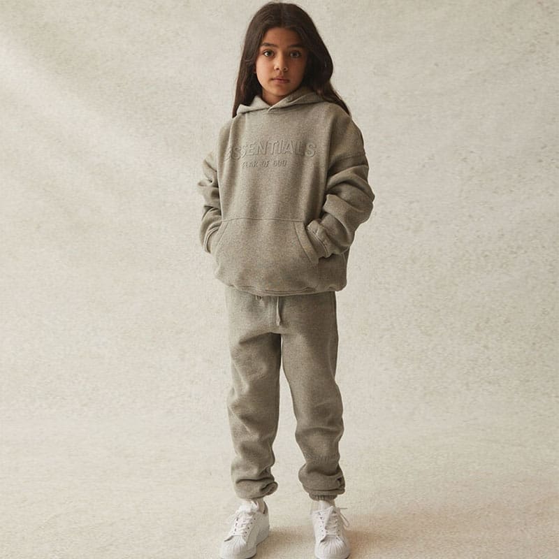 Essentials Fog Kids’ Hooded Sweater Set