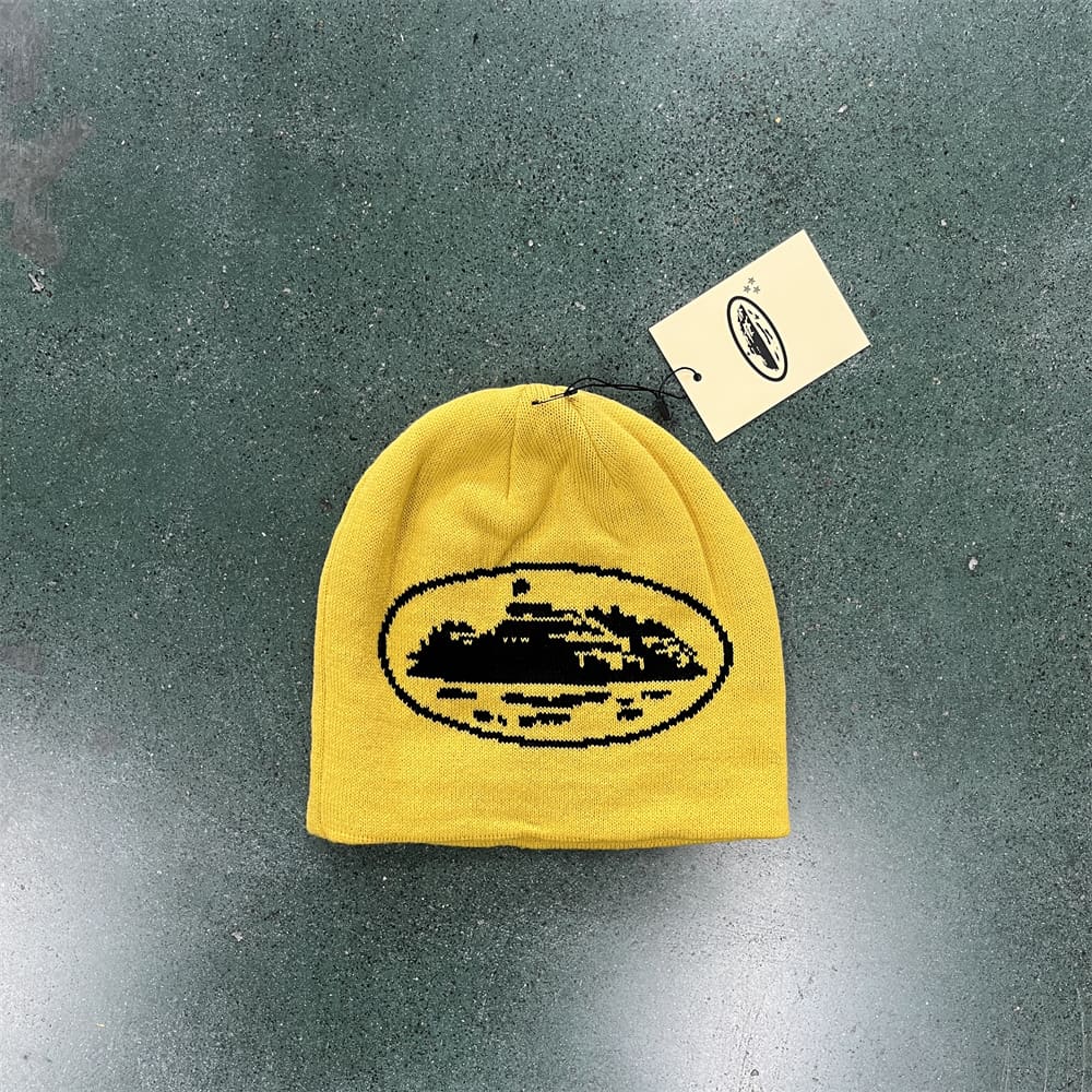 Corteiz Devil Island Demon Printed Beanie