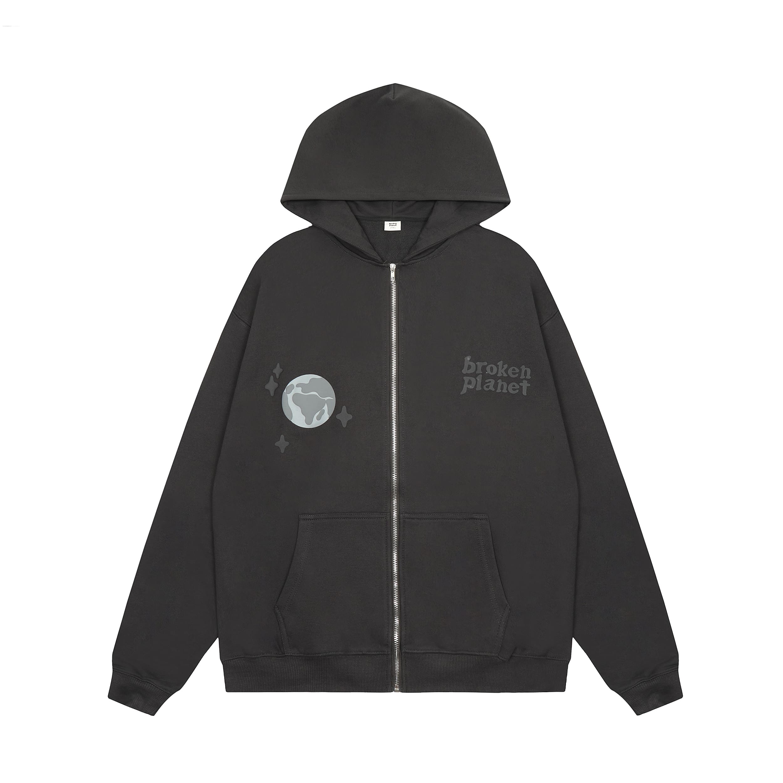 Broken Planet Cardigan Zipper Hoodie for Men and Women