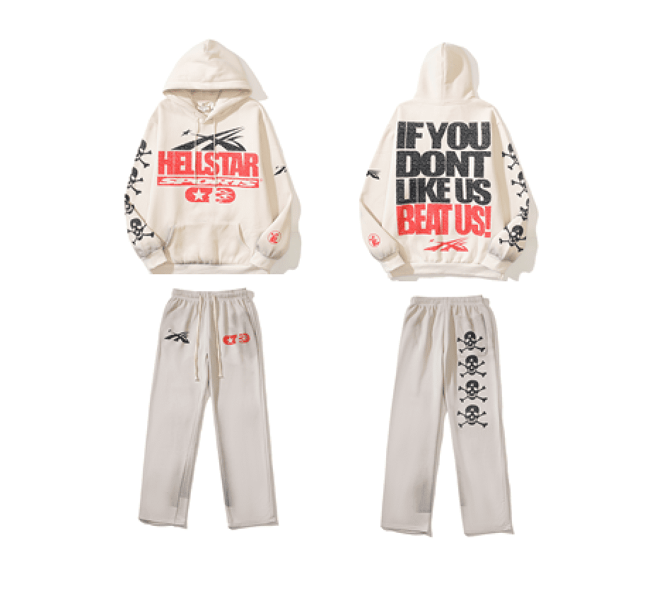 2024 H*lst*r high street leisure two-piece set sweater and pants for men and women