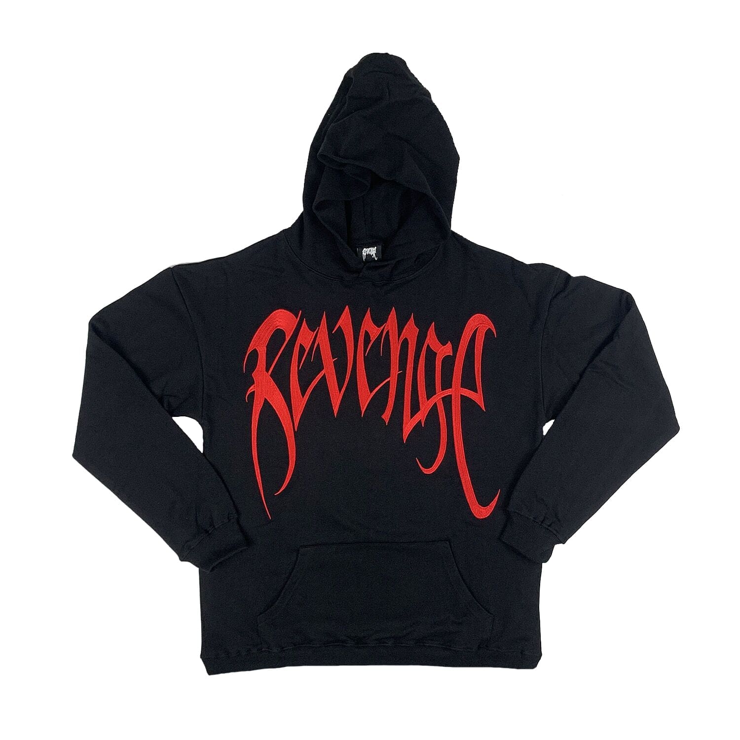 Revenge Red Embroidery Logo Hoodie