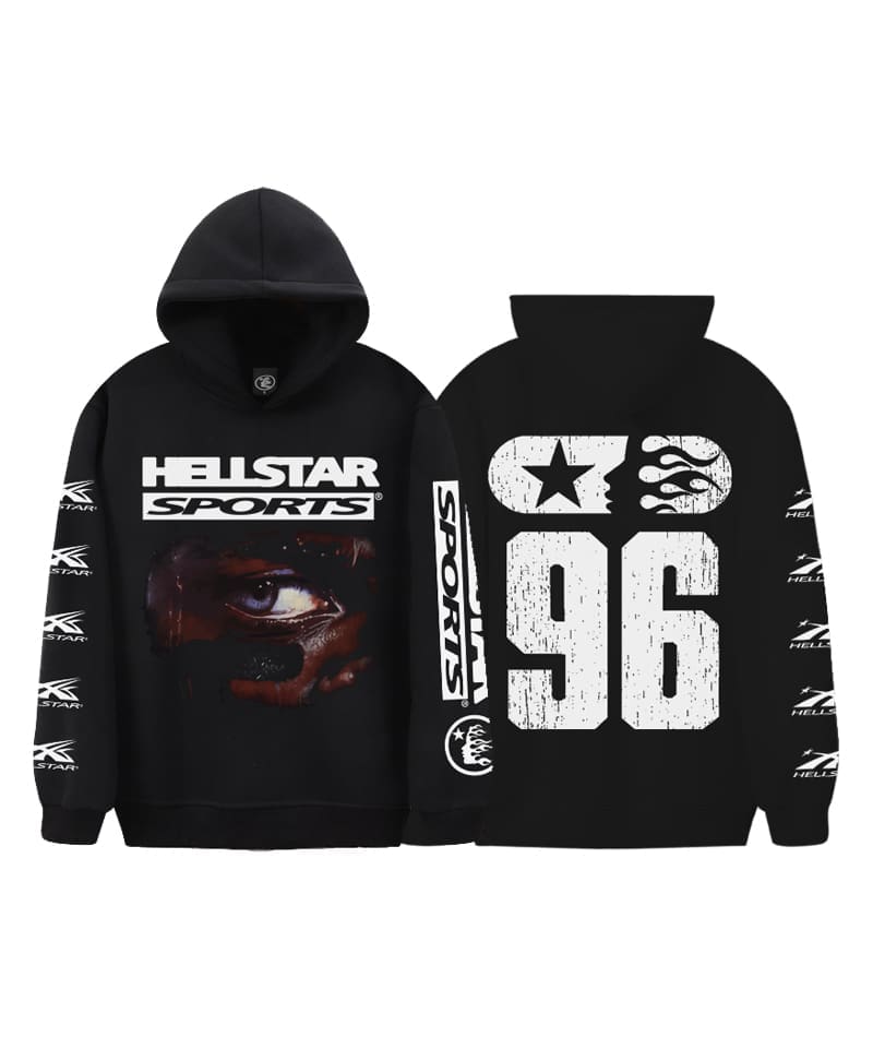 american fashion brand H*lst*r hoodie distressed high street style for men and women